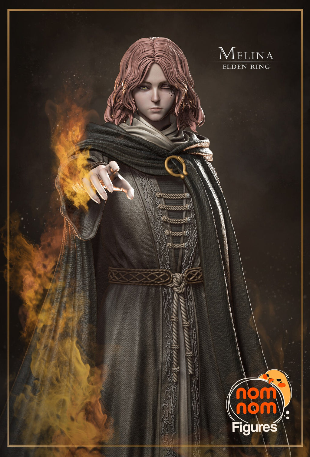 Melina Elden Ring resin figure by NomNom Figures — studio preview 1