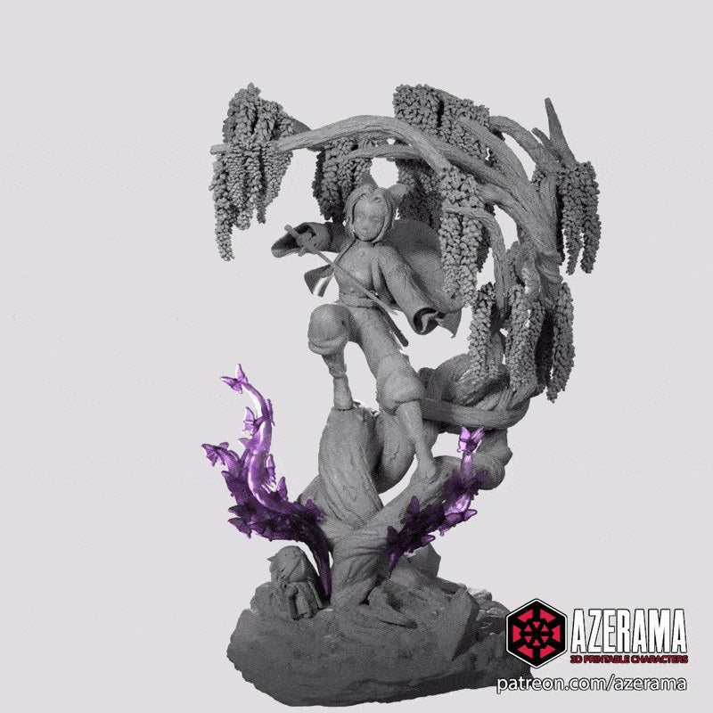 Shinobu Kocho (Demon Slayer) resin figure by Azerama — studio render 6