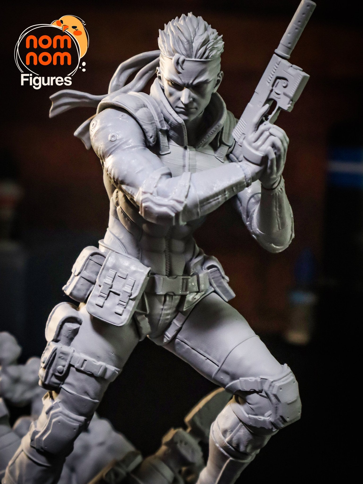 Solid Snake — studio render 13