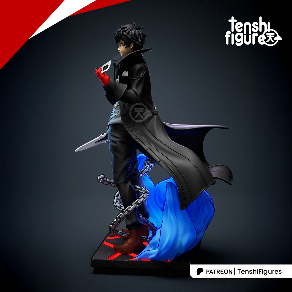 Ren Amamiya (Persona 5) resin figure by Tenshi Figures — studio render 7