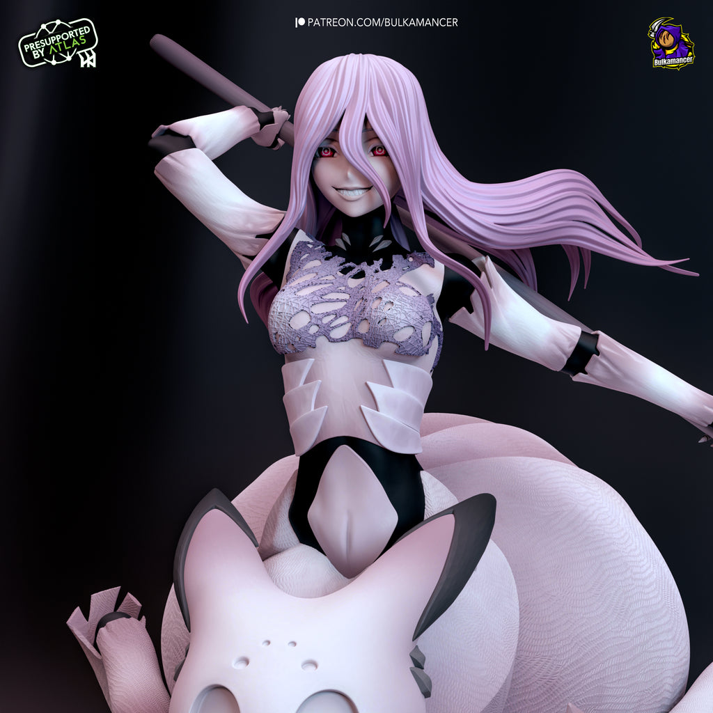 Kumoko and Her Children (So I'm a Spider, So What?) resin figure by Bulkamancer — studio render 1