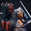 Ahsoka Tano and Darth Maul Star Wars resin figure by CA 3D Studios — studio preview 1