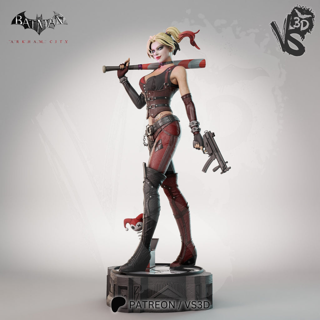 harley quinn dc vs3d arkham