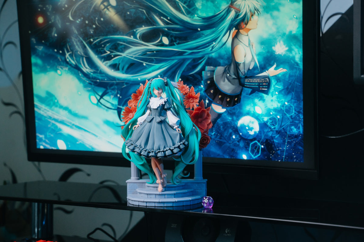 Hatsune Miku (Vocaloid) resin figure by Bulkamancer — studio render 19
