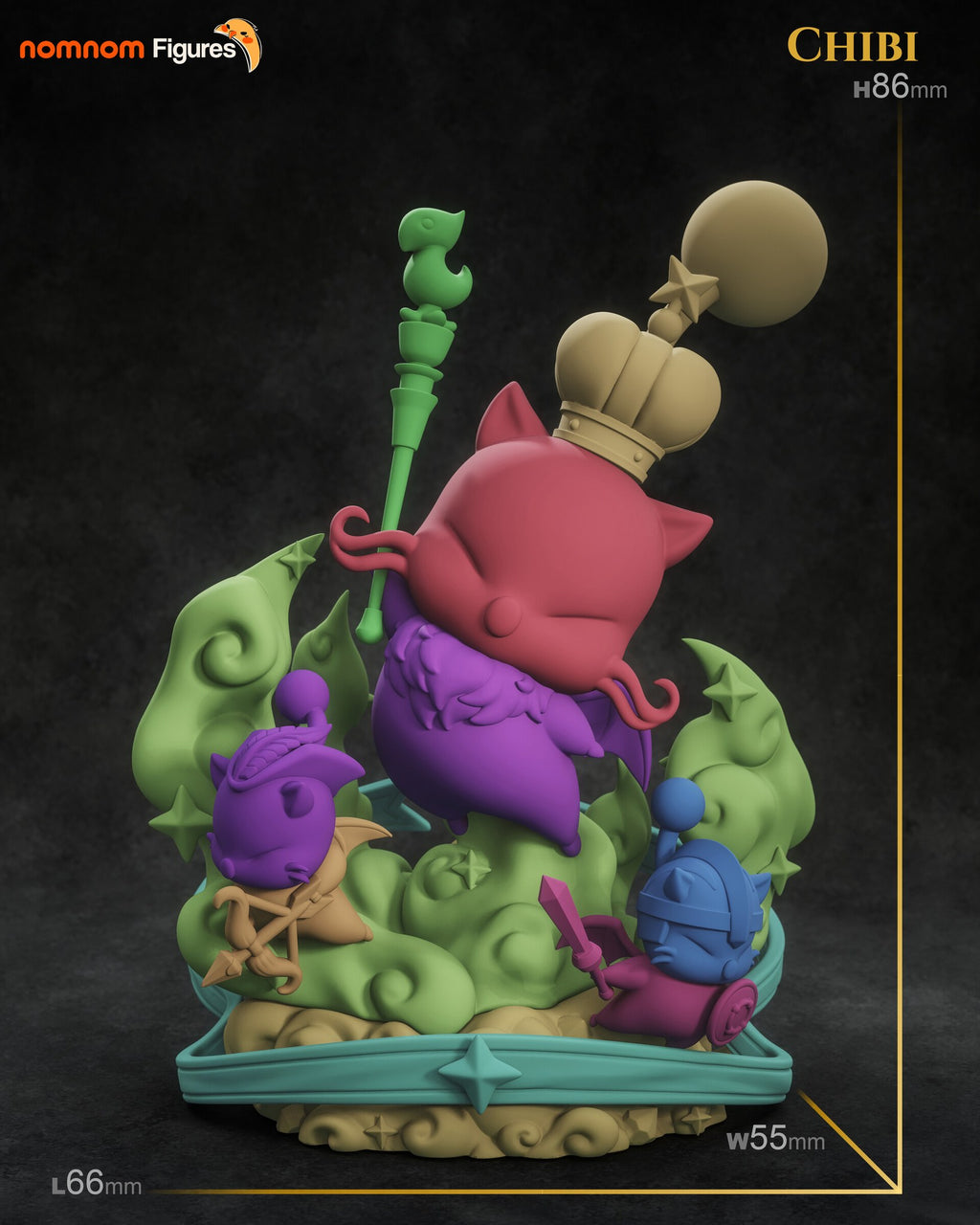Moogle King Mog XII — studio render 5