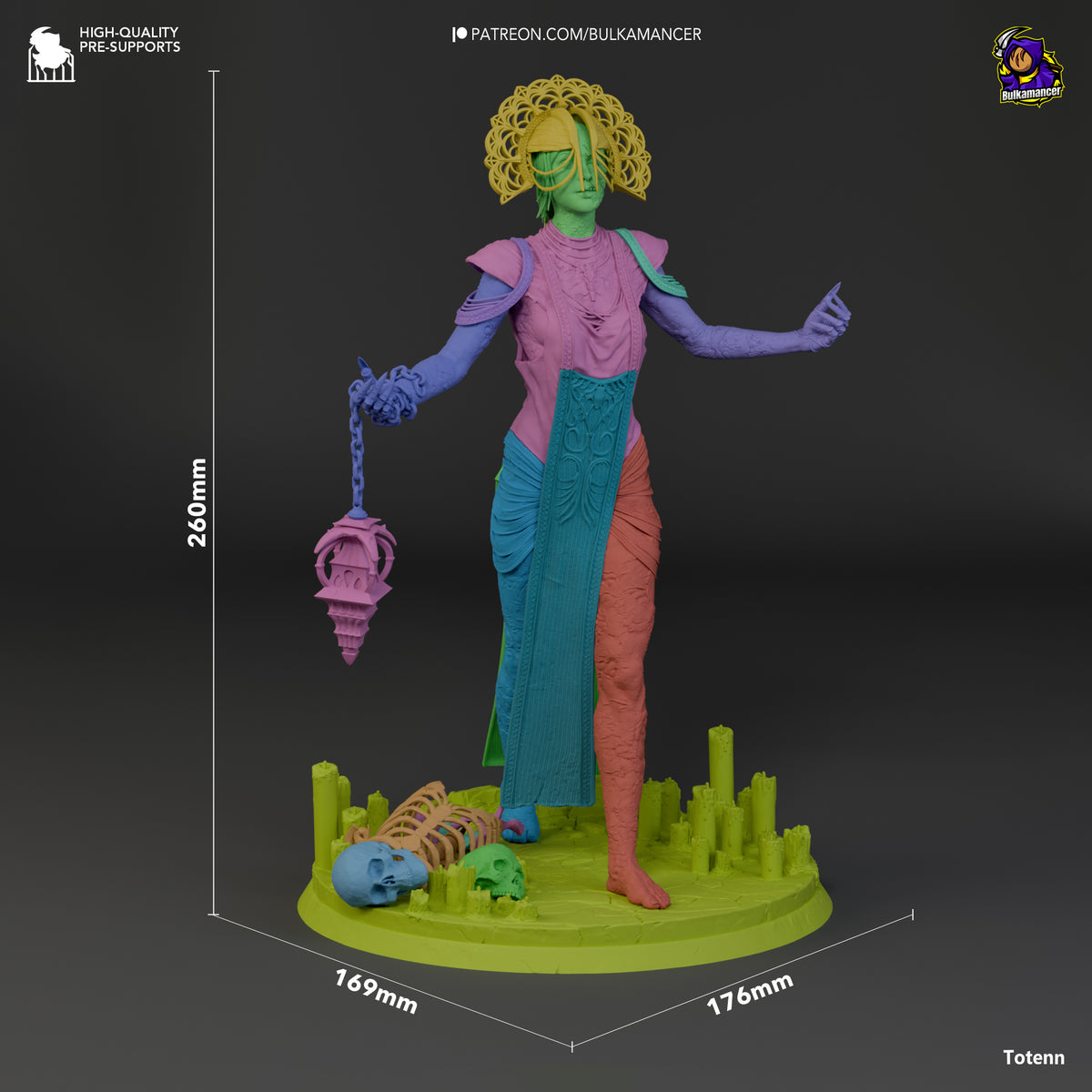 The Plague (Dead by Daylight) resin figure by Bulkamancer — studio render 6