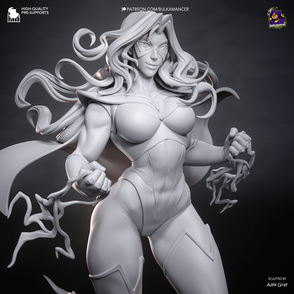 Blonde Blazer (Dispatch) resin figure by Bulkamancer — studio render 12