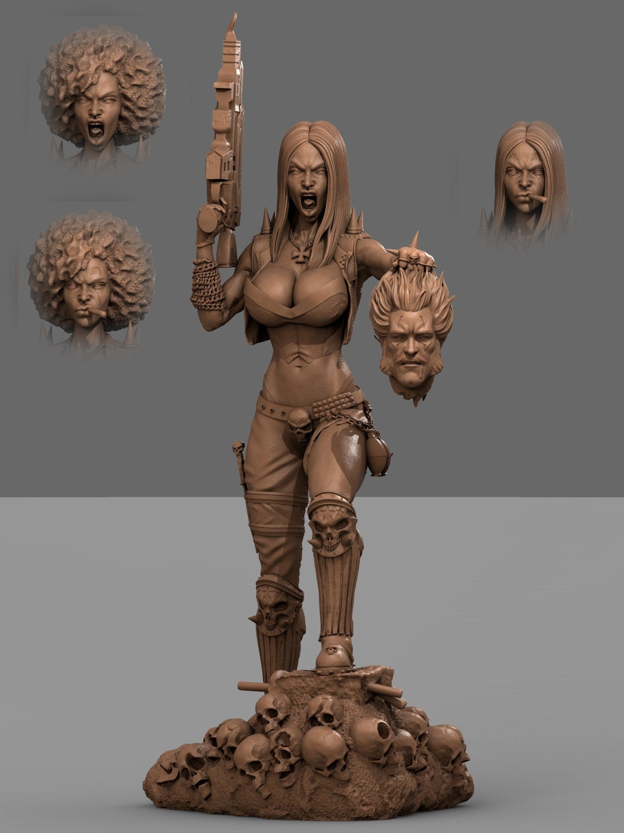 Lady Lobo — studio render 4