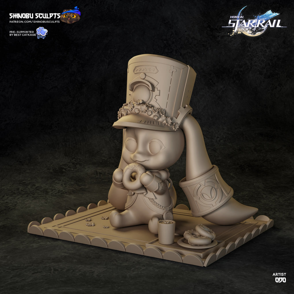 Pom-Pom (Honkai Star Rail) resin figure by Shinobu Sculpts — studio render 5