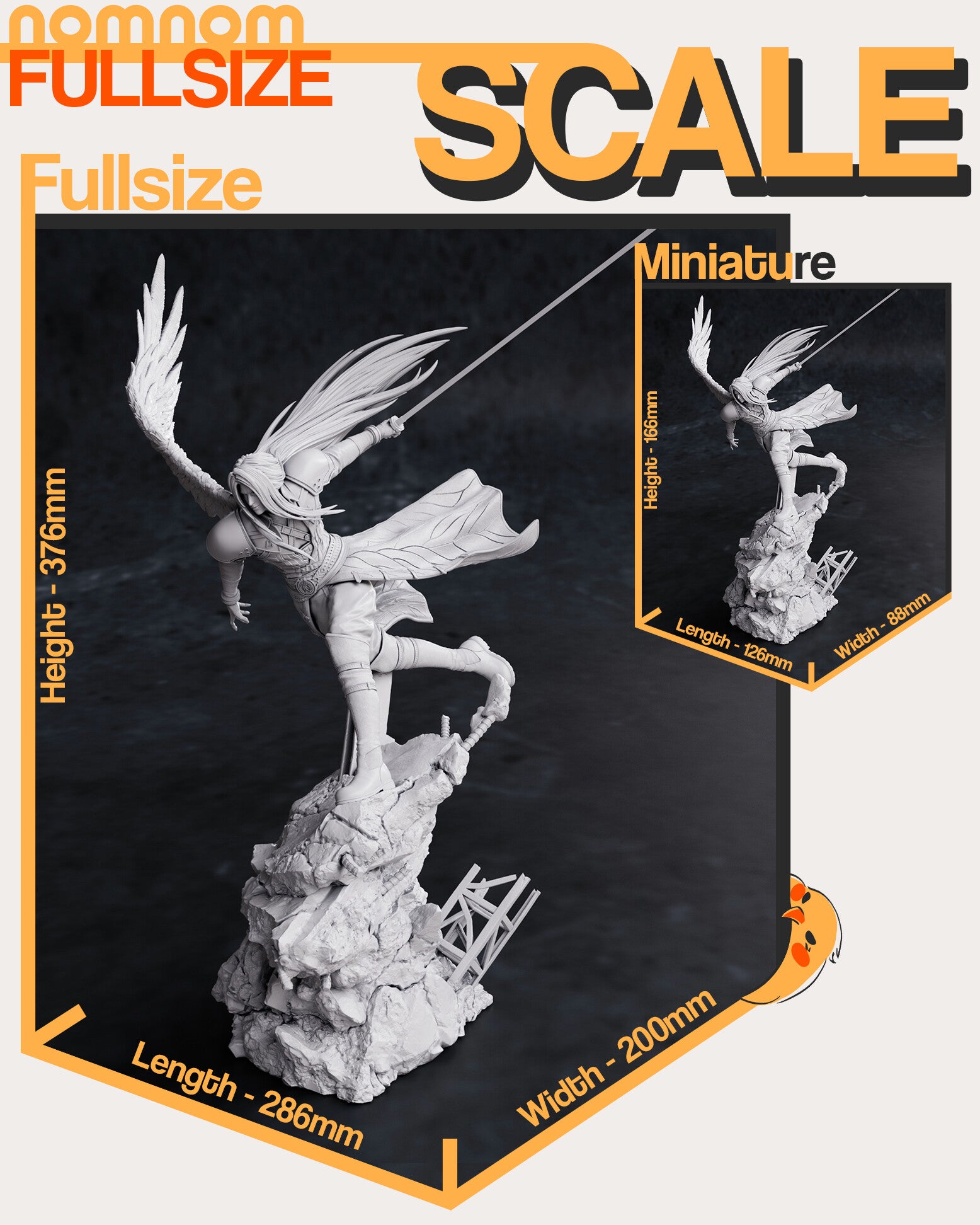 Sephiroth — studio render 3