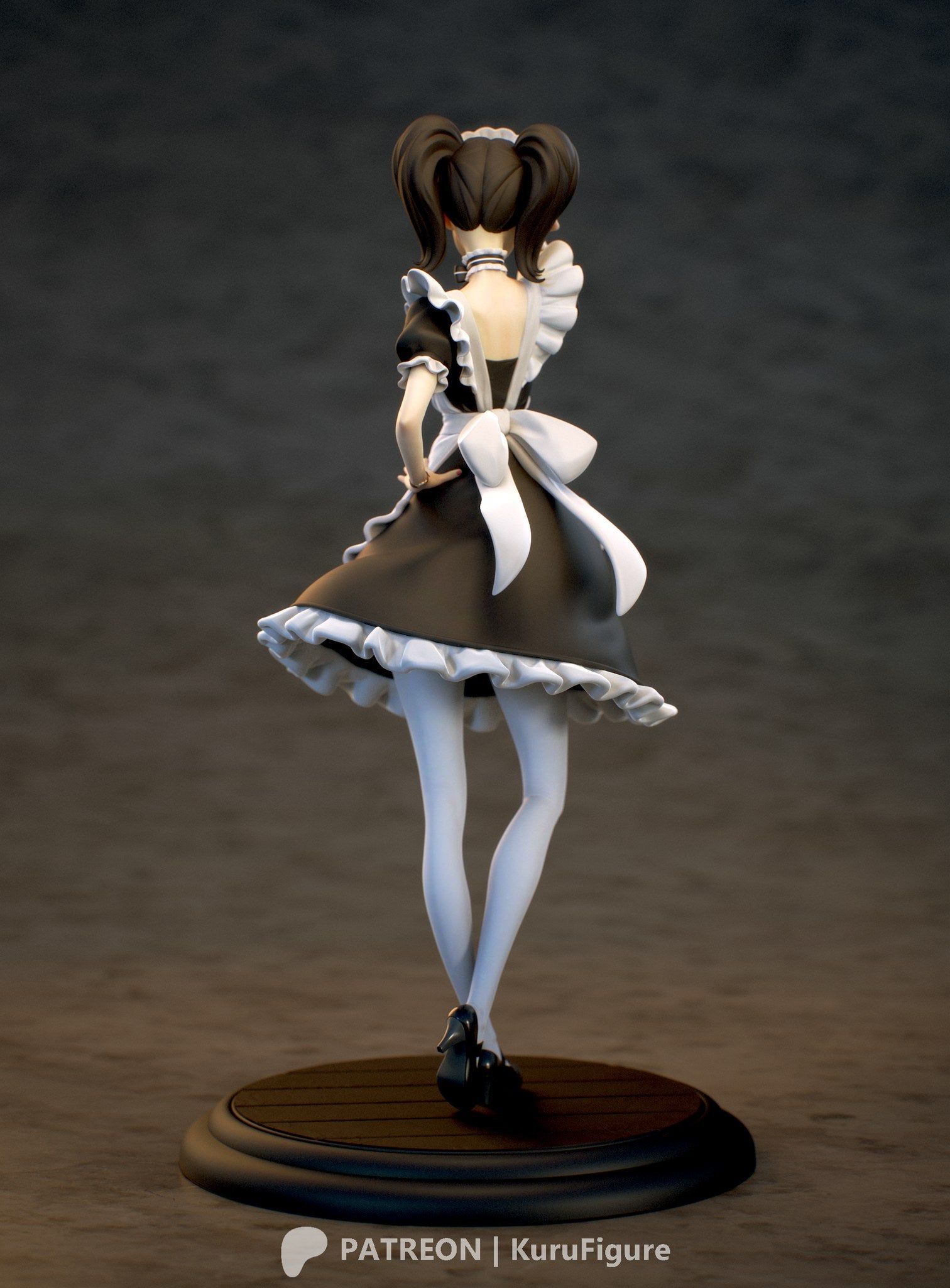 Sadayo Kawakami (Persona 5) resin figure by Kuru Figures — studio render 3