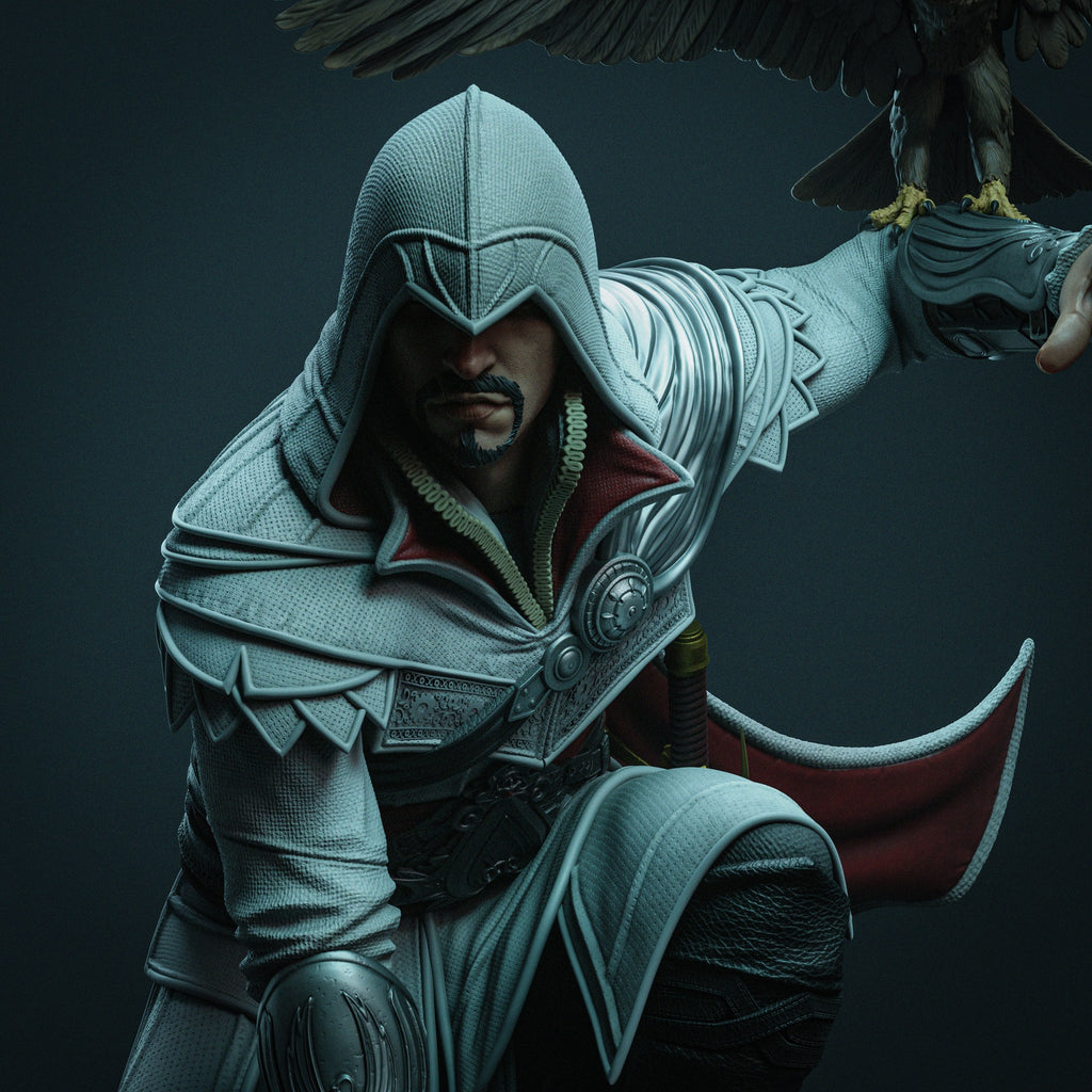 Ezio Auditore Assassin's Creed resin figure by CA 3D Studios — studio preview 1