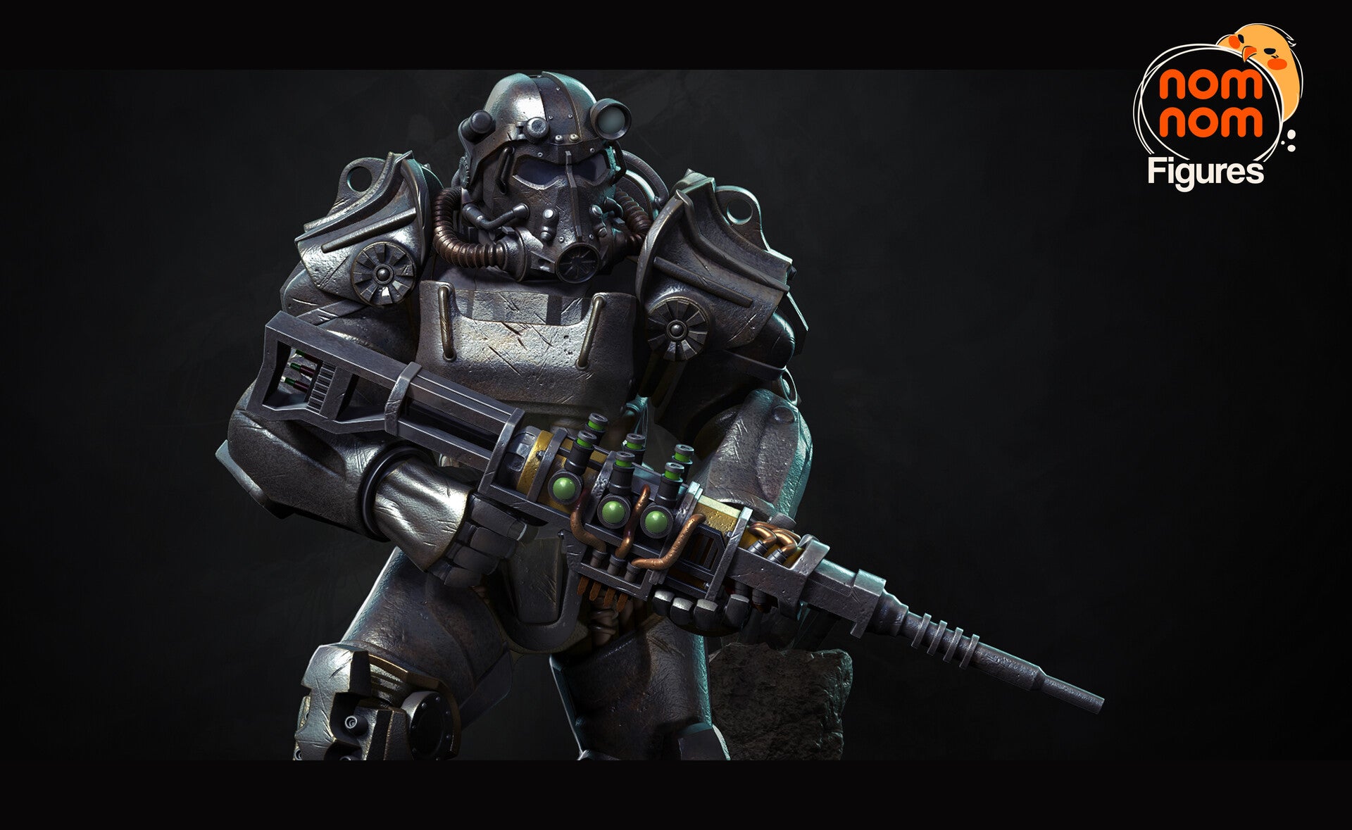 T-60 Power Armor — studio render 2