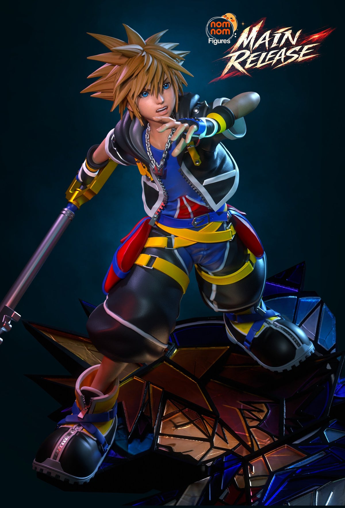 Sora vs Roxas — studio render 2