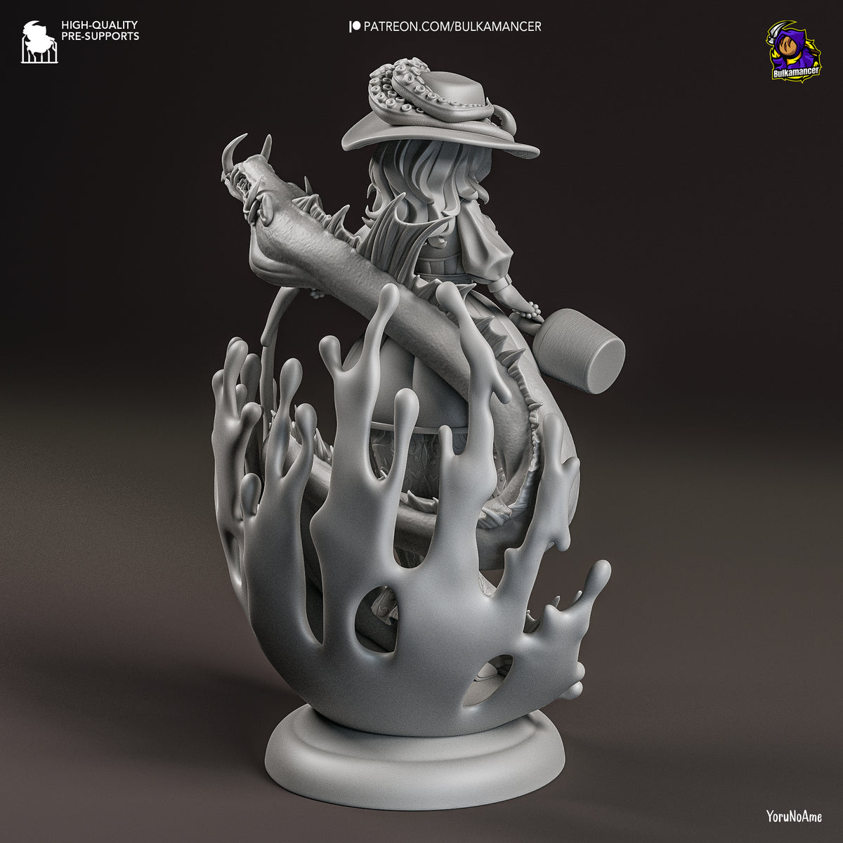 Rum Baba (Unbreadable) resin figure by Bulkamancer — studio render 12