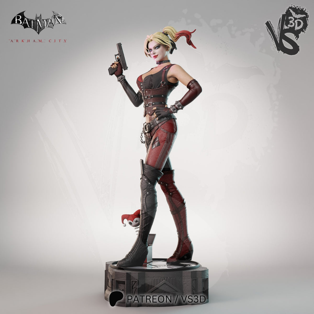 harley quinn dc vs3d arkham