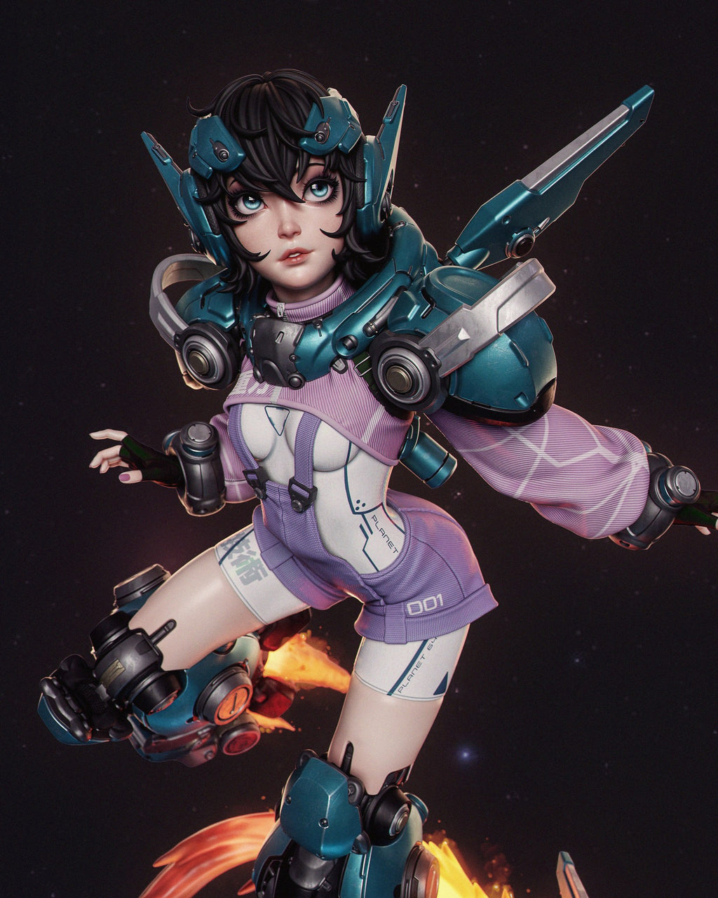 Nillai and BBlue — studio render 1