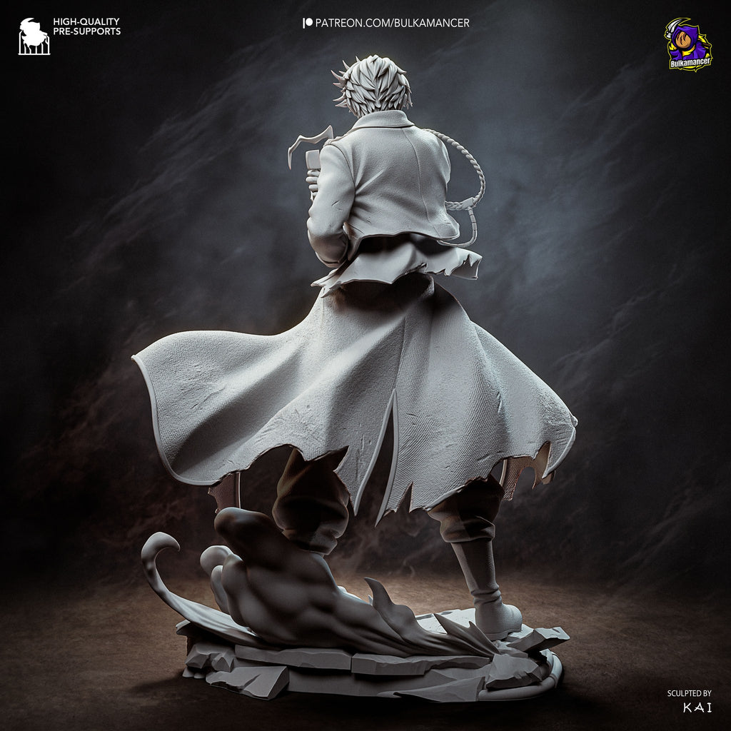 Roy Mustang (Fullmetal Alchemist) resin figure by Bulkamancer — studio render 14