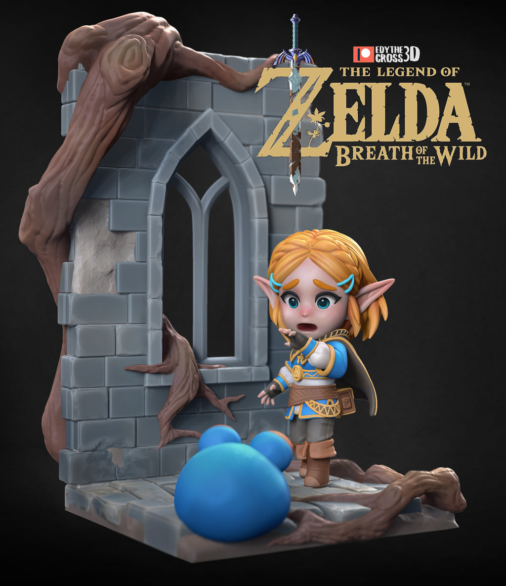 The Legend of Zelda resin figure by NomNom Figures — studio preview 1