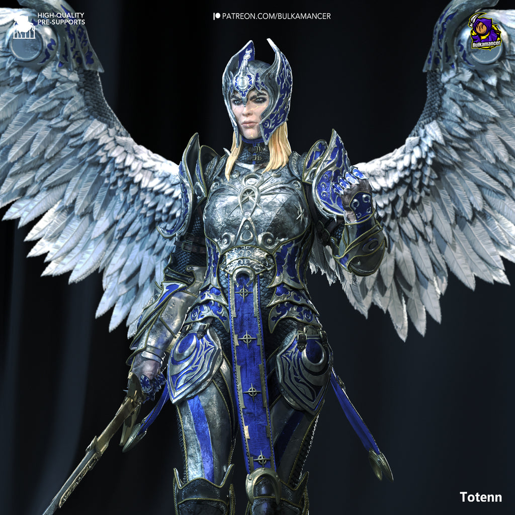 Dame Aylin (Baldur's Gate) resin figure by Bulkamancer — studio render 1