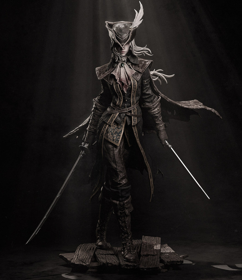 Lady Maria Bloodborne resin figure by CA 3D Studios — studio preview 1