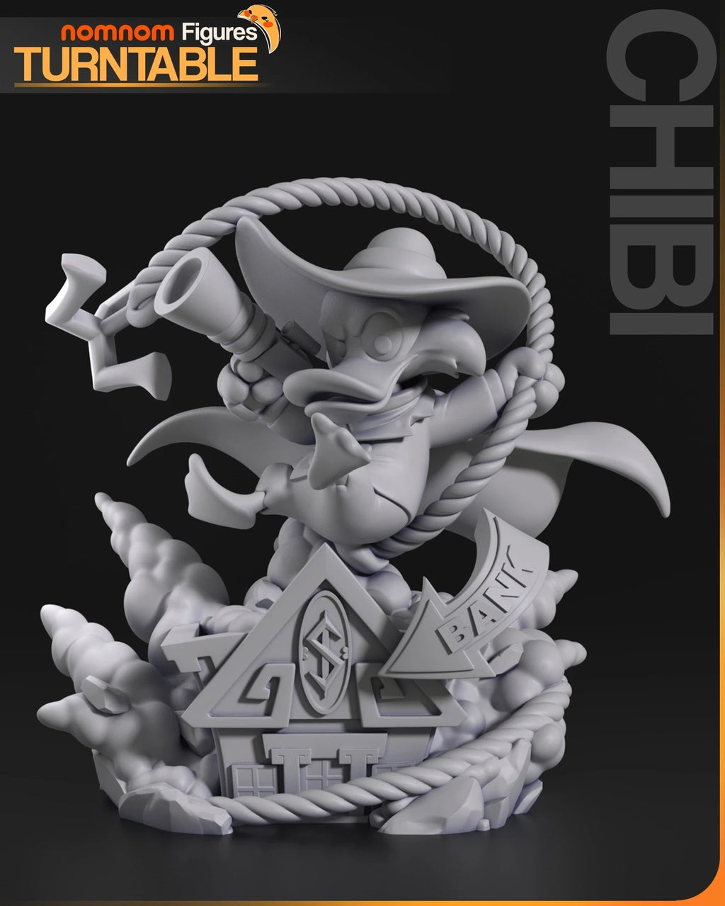 Darkwing Duck — studio render 4
