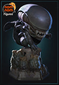 Xenomorph Alien Chibi resin figure by NomNom Figures — studio preview 1