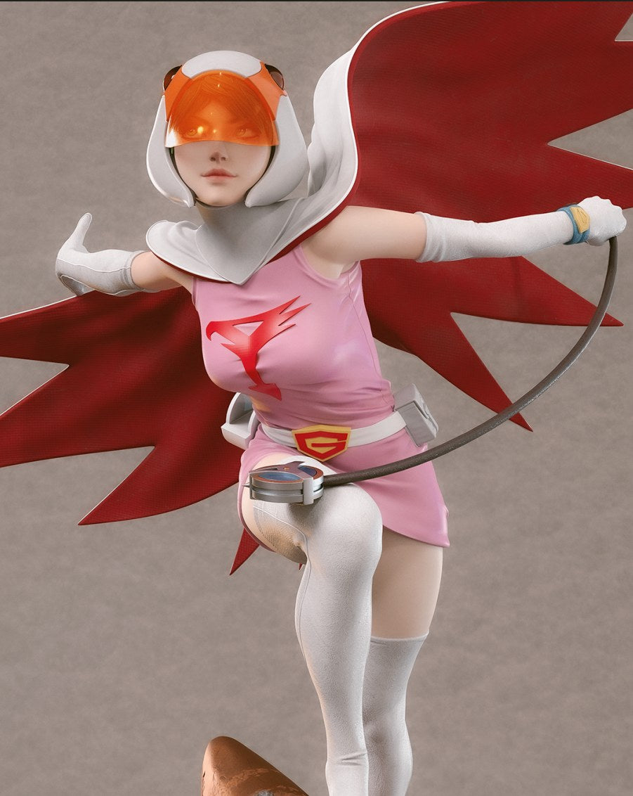 Jun the Swan — studio render 3