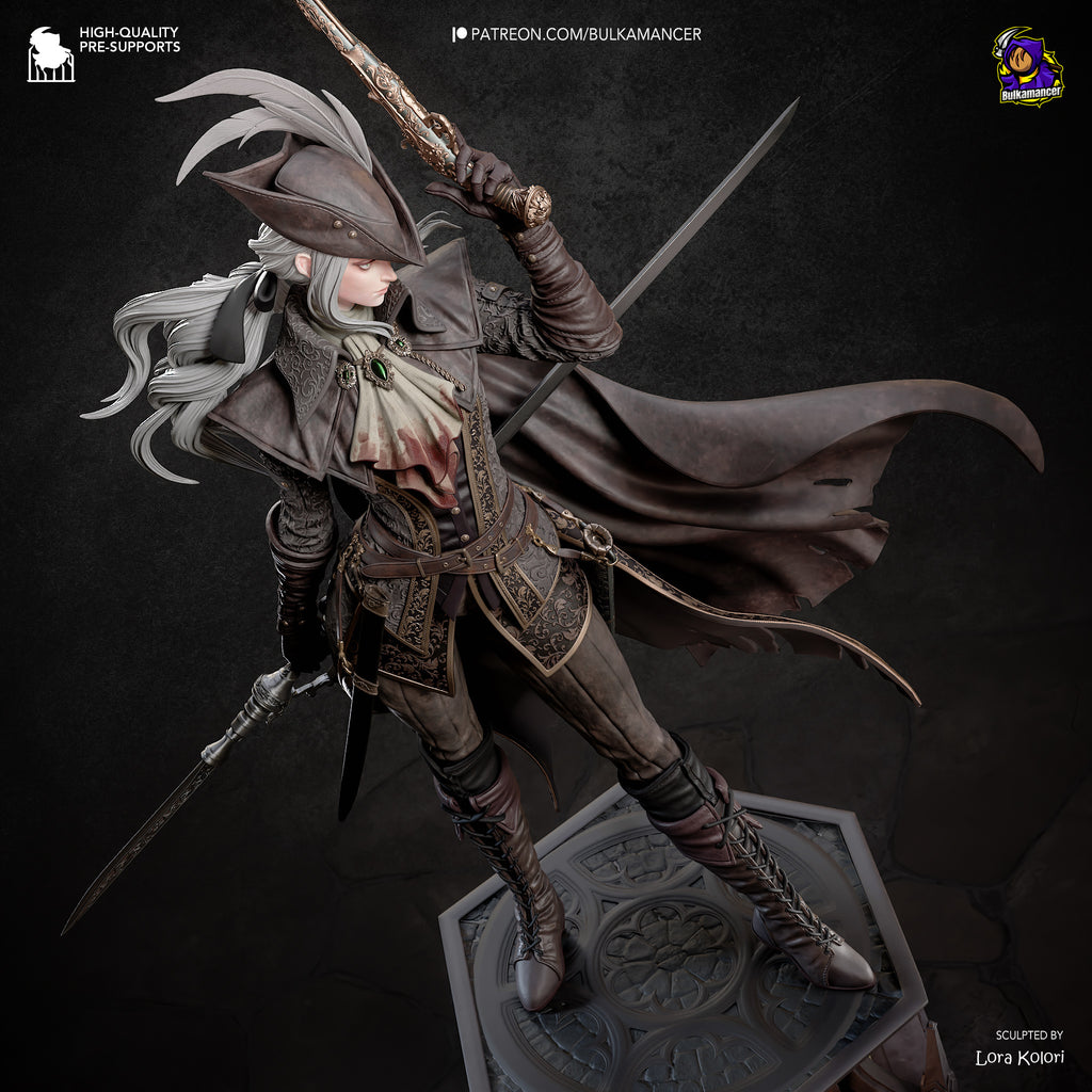 Lady Maria (Bloodborne) resin figure by Bulkamancer — studio render 7