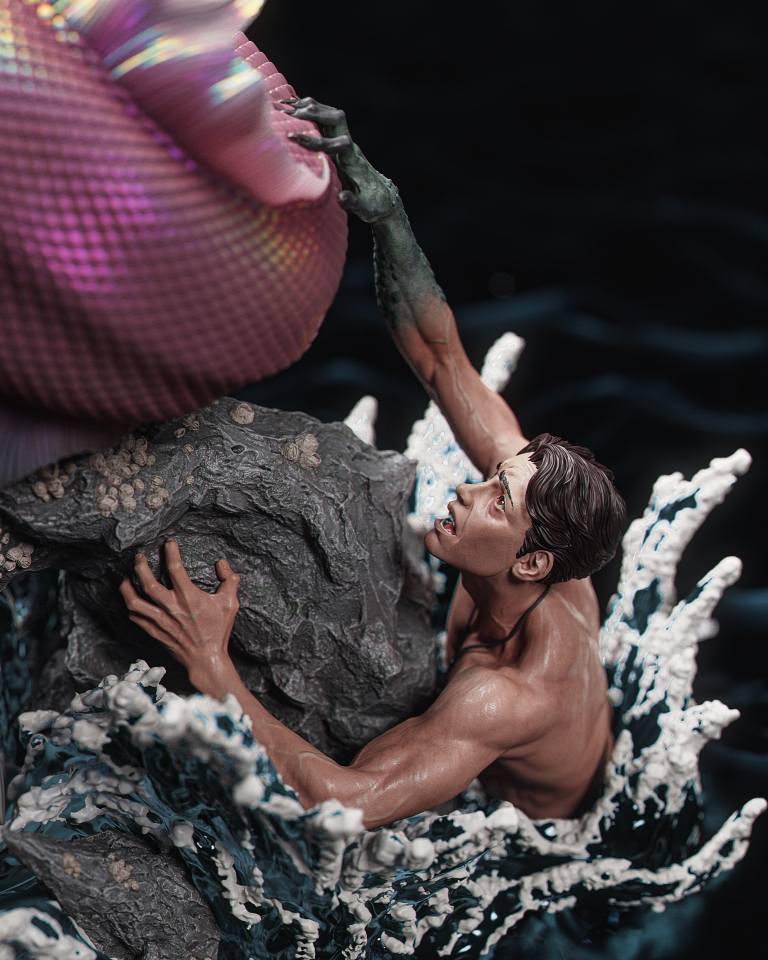 Mermaid — studio render 5