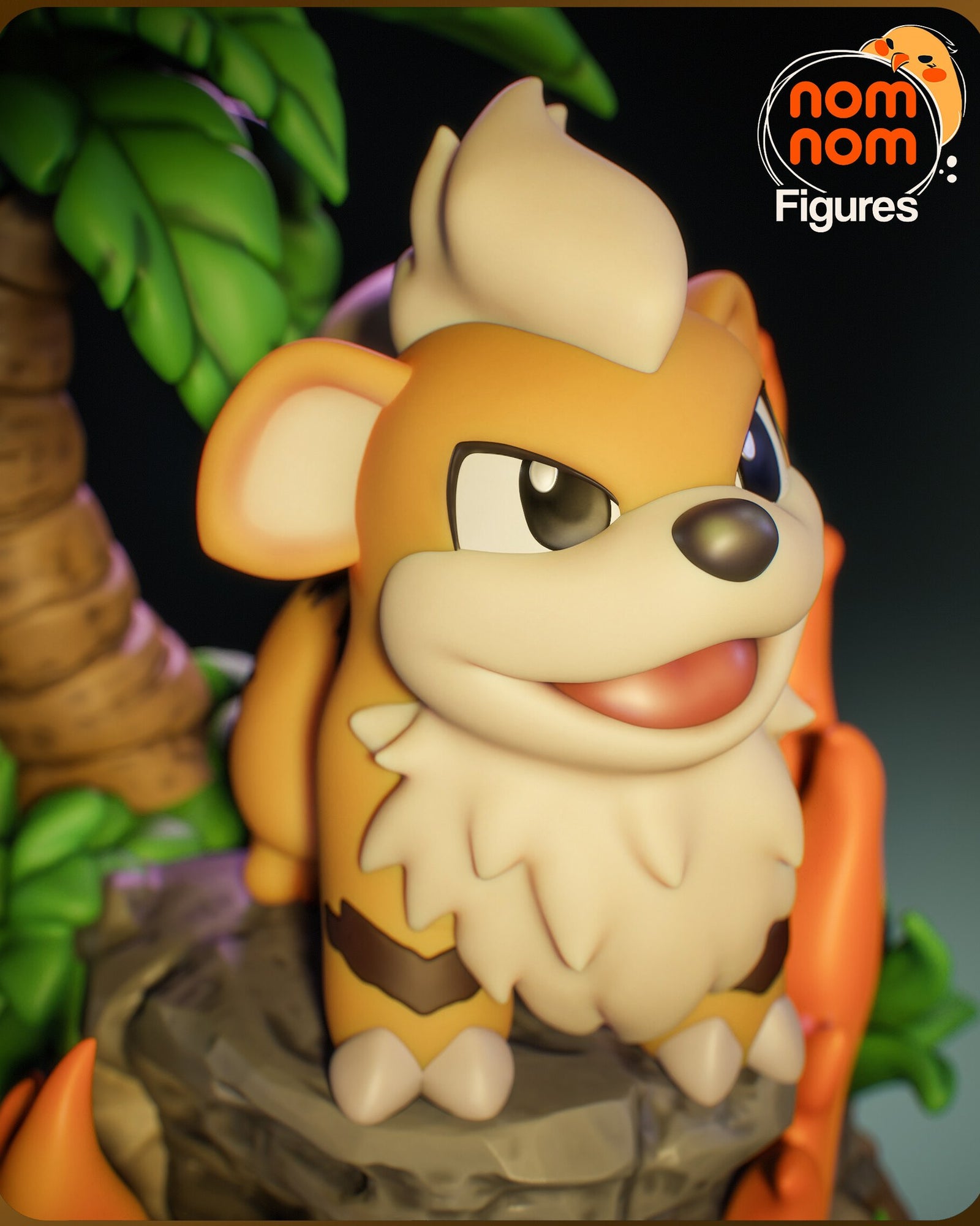 Growlithe — studio render 5