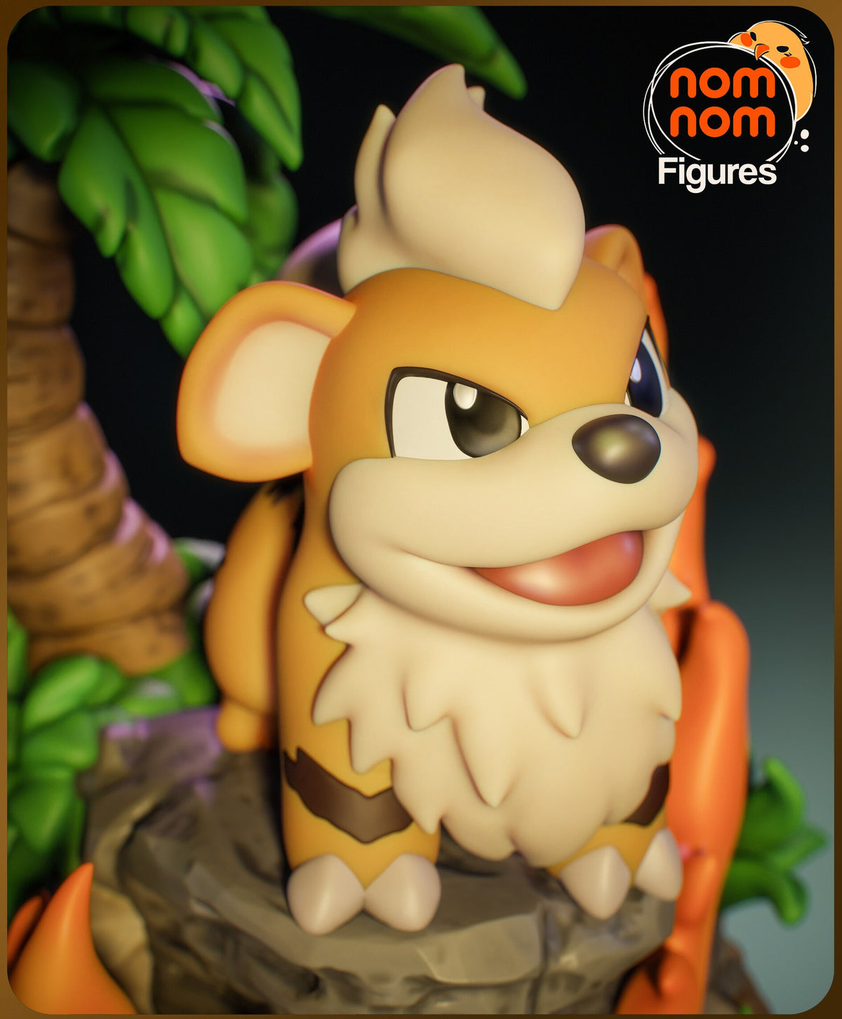 Growlithe — studio render 5
