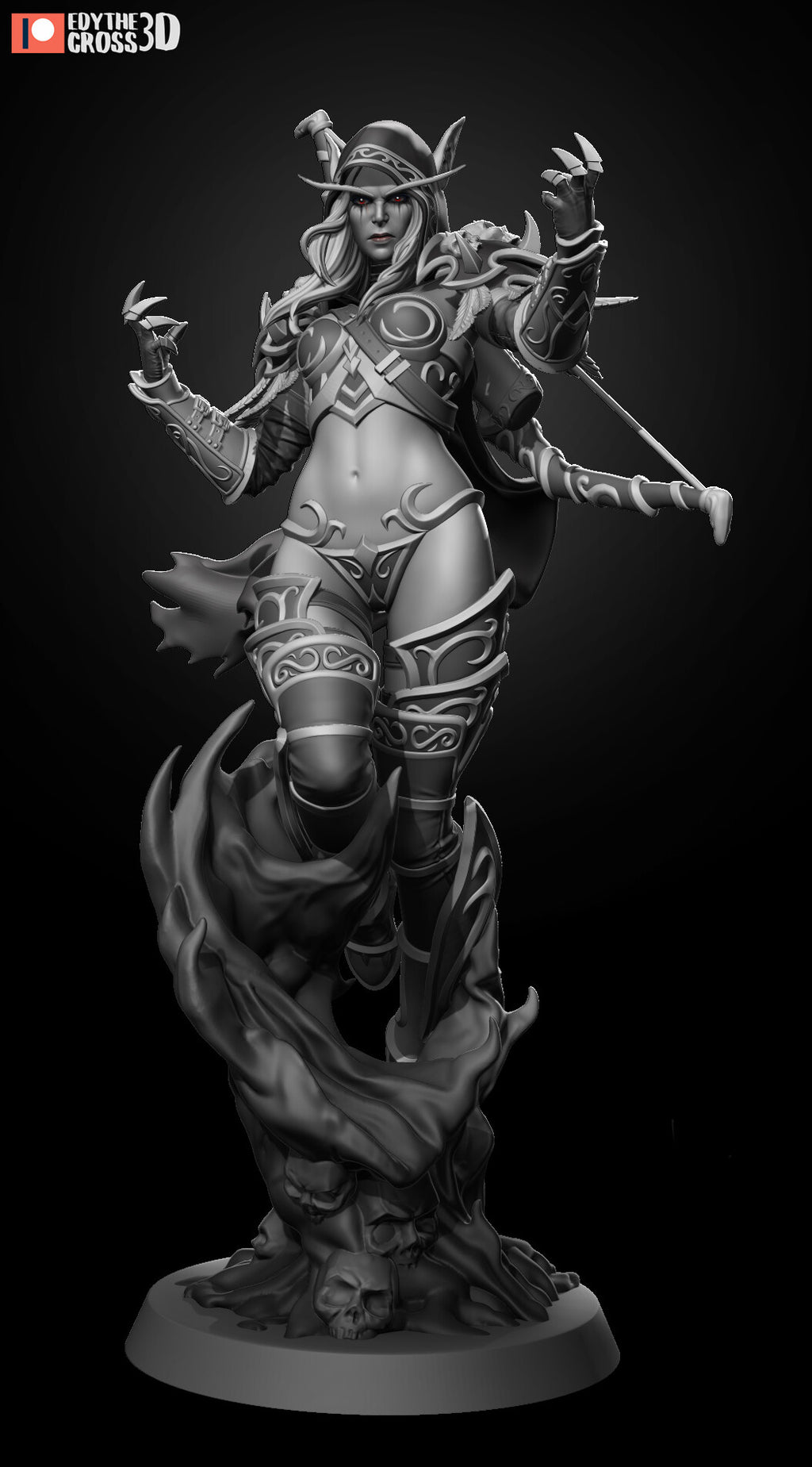 Sylvanas Windrunner — studio render 2