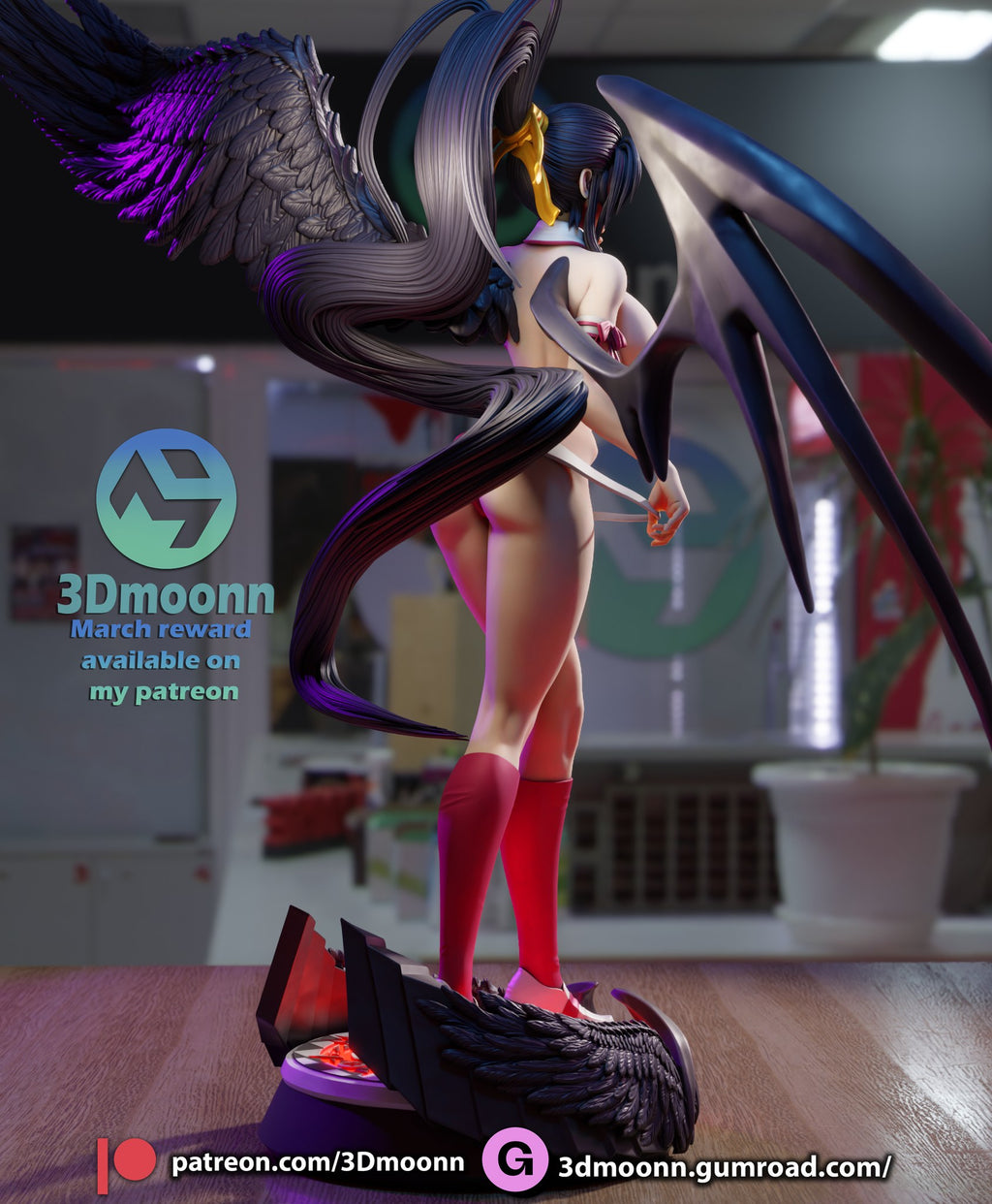 Akeno Himejima — studio render 17