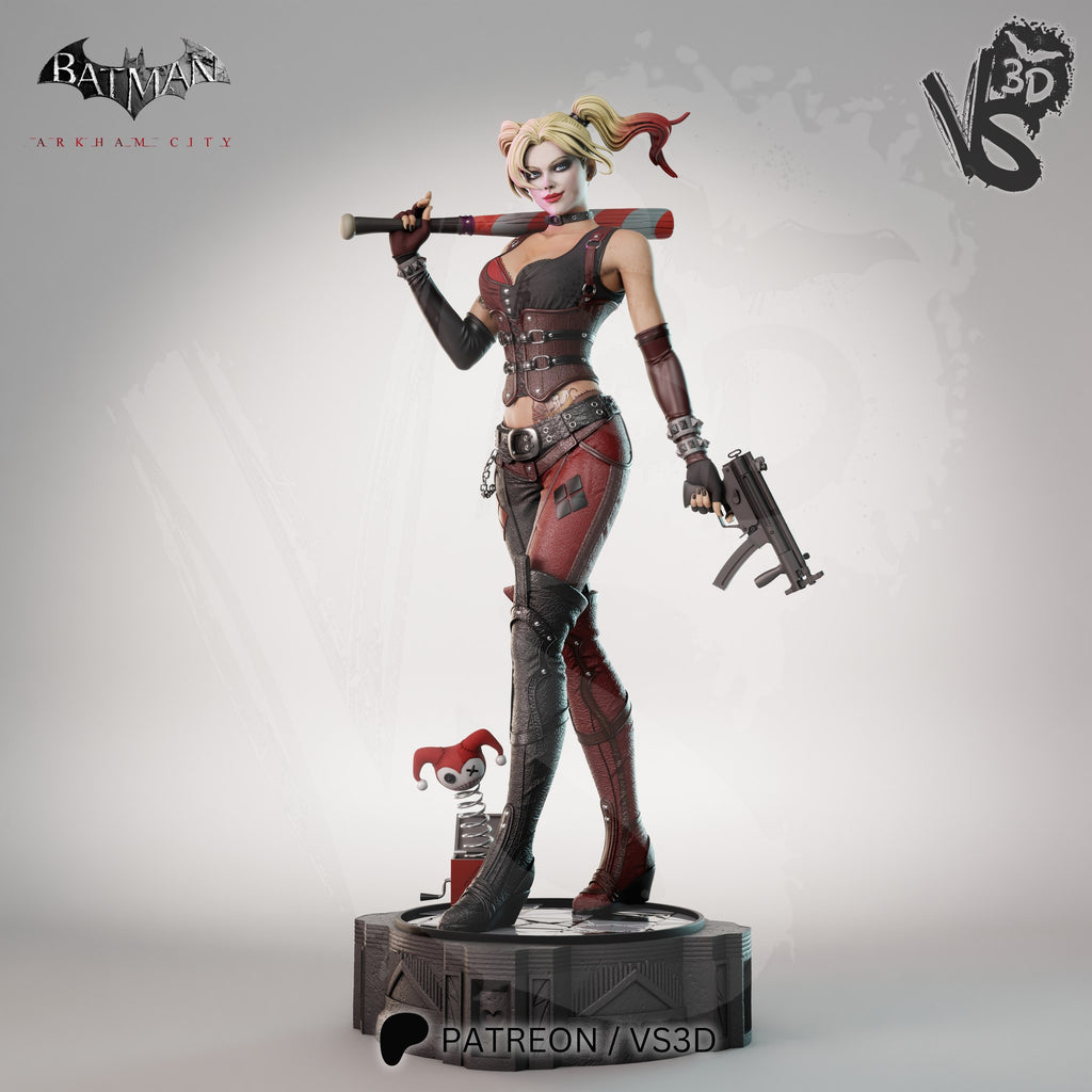 harley quinn dc vs3d arkham