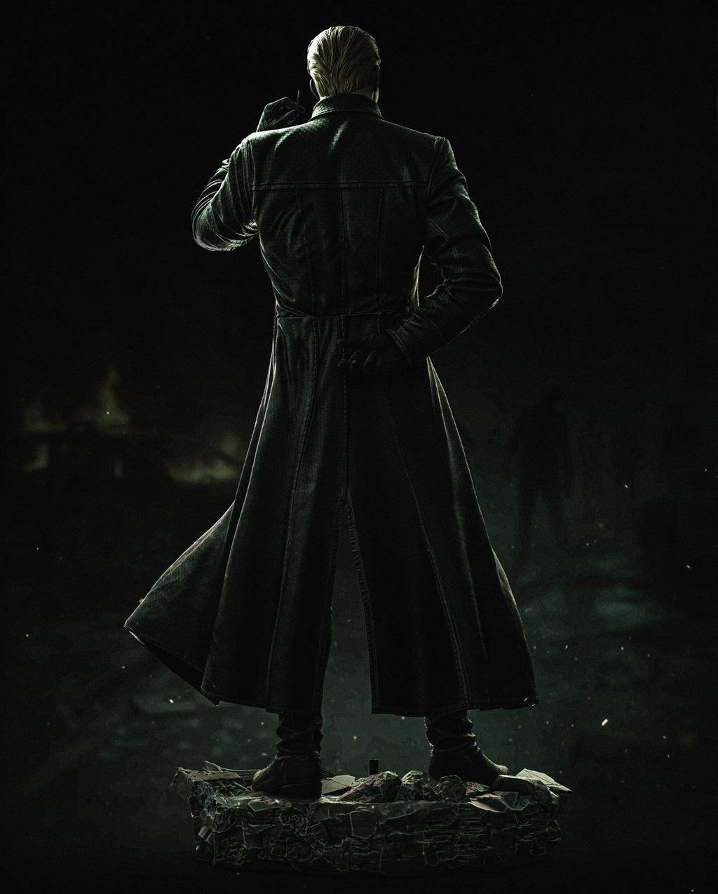 Albert Wesker Resident Evil resin figure by CA 3D Studios — studio preview 2