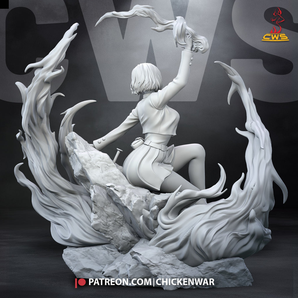 Nobara Kugisaki (Jujutsu Kaisen) resin figure by CW Studio — studio render 8