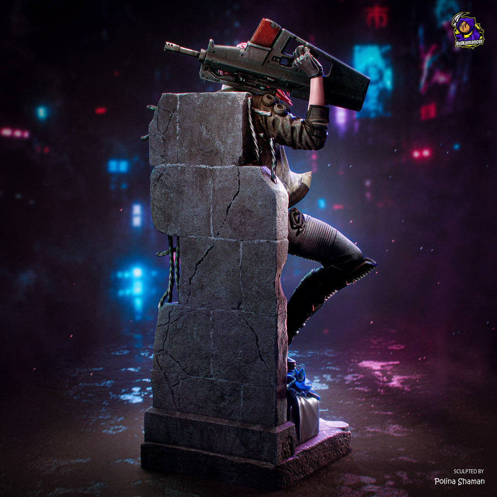 V (Valerie) (Cyberpunk 2077) resin figure by Bulkamancer — studio render 6