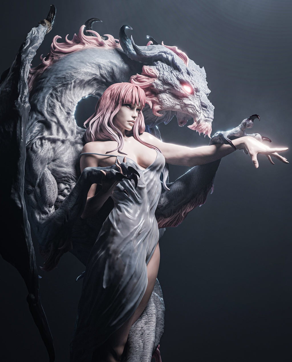 Dragon Lady — studio render 3