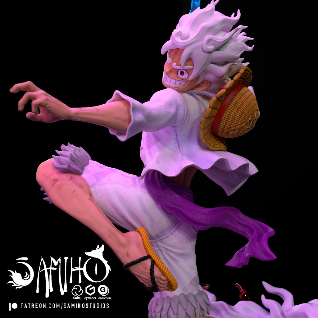 monkey d luffy one piece samiho studios nika