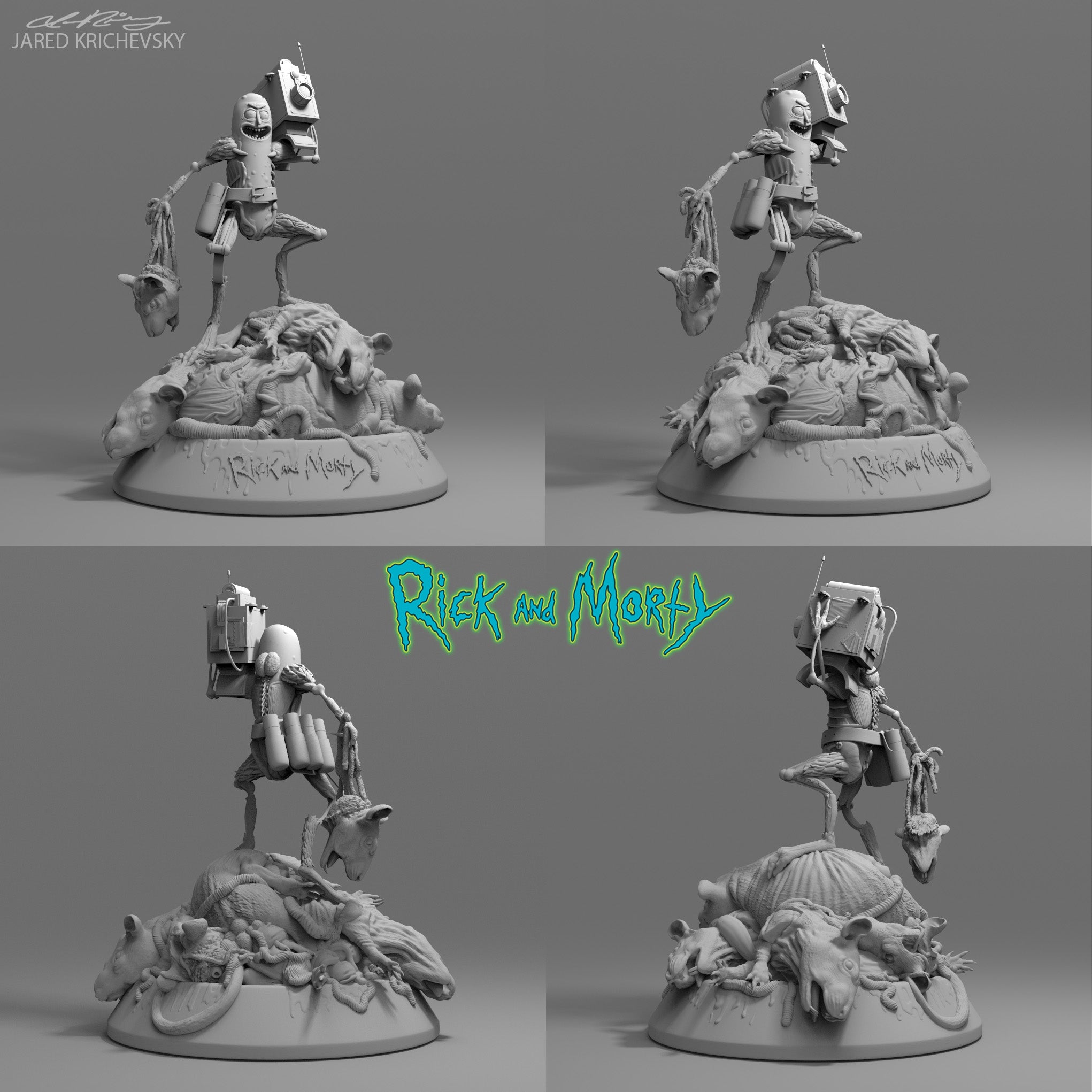 pickle rick and morty picklerick final projectstl