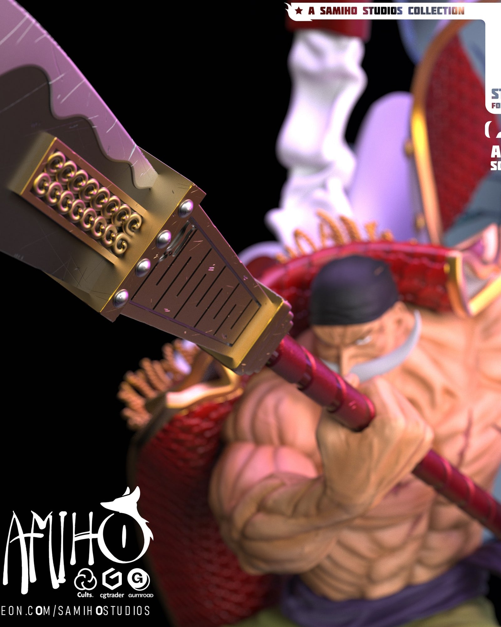 whitebeard one piece samiho studios