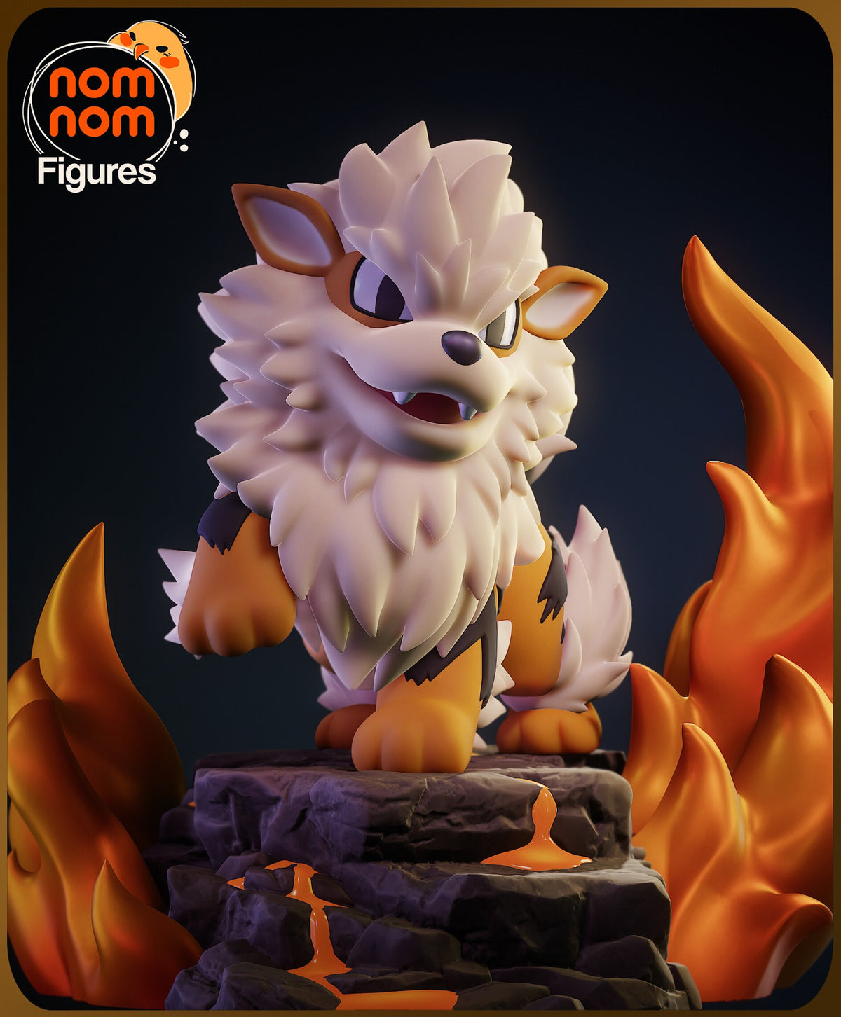 Arcanine — studio render 3