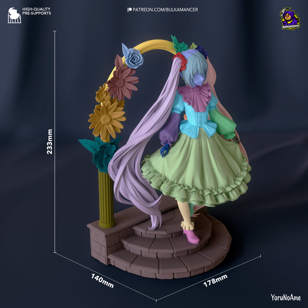 Hatsune Miku (Vocaloid) resin figure by Bulkamancer — studio render 4