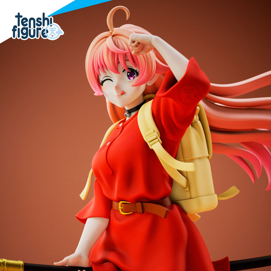 Nico Wakatsuki (Witch Watch) resin figure by Tenshi Figures — studio render 2
