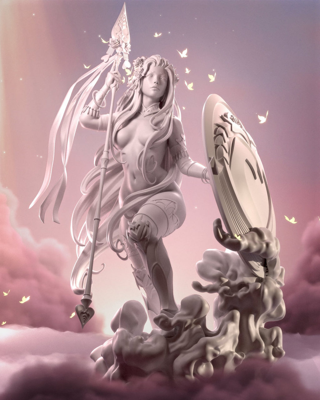 Aphrodite — studio render 6