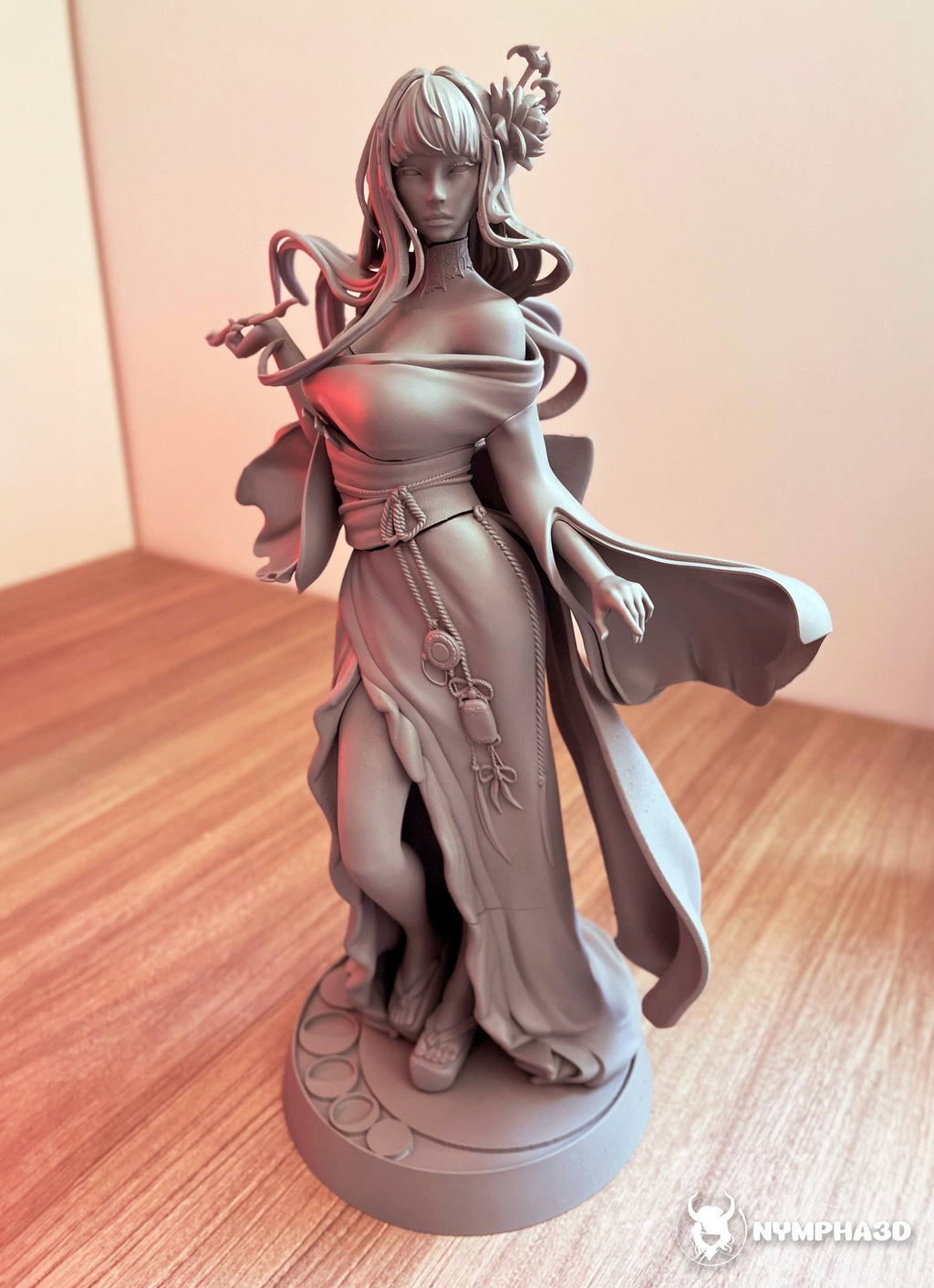 Yotsuyu (Final Fantasy) resin figure by Nympha — studio render 6