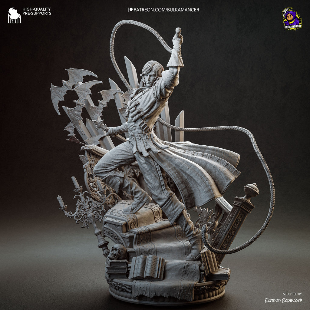 Richter Belmont (Castlevania) resin figure by Bulkamancer — studio render 12
