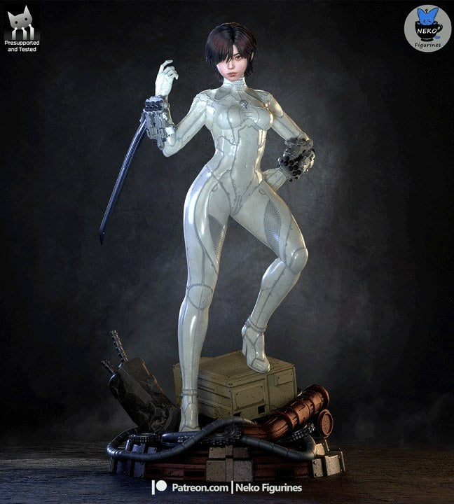 Evie (Stellar Blade) resin figure by Neko Figurines — studio render 3