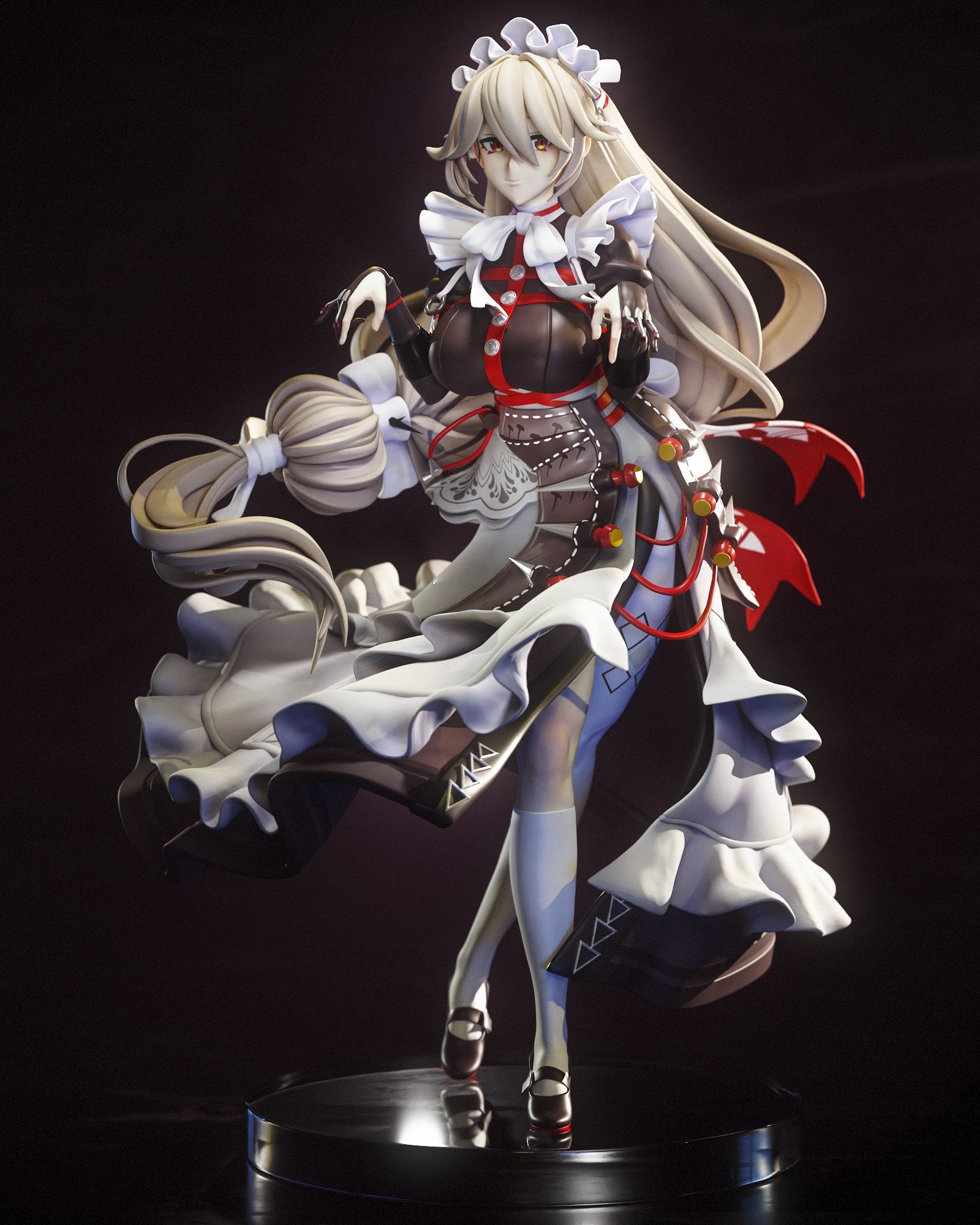 Alexandrina Sebastiane (Zenless Zone Zero) resin figure by Tenshi Figures — studio render 3
